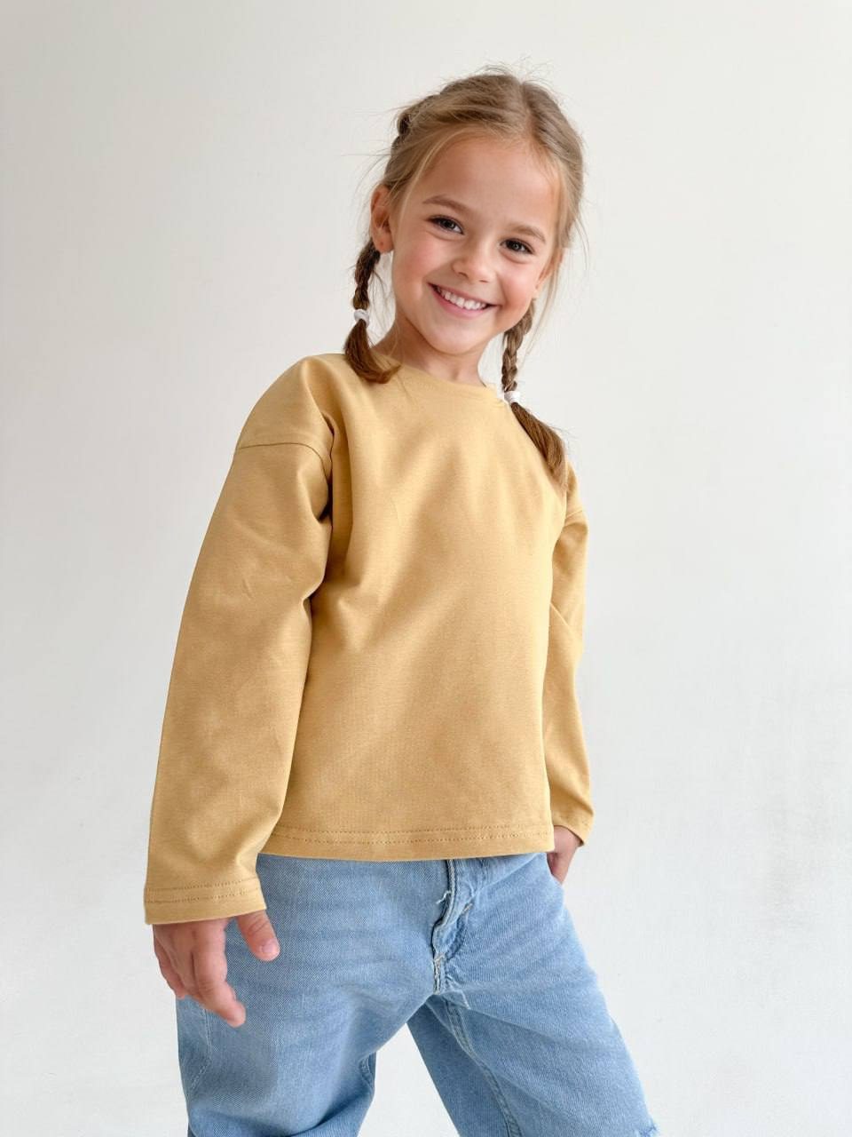 Лонгслив детский «Silver Team»