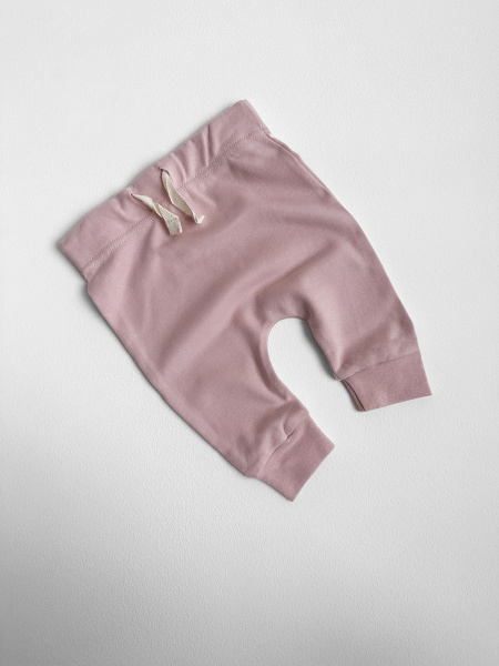 Штанишки на завязках “Silver kids” (68, пыльная роза)