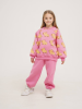 Костюм оверсайз "много капибар" (116, Розовый)