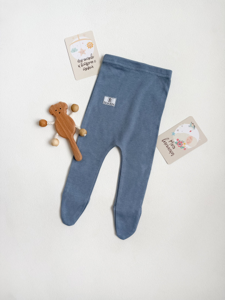 Ползунки "Silver Kids"  (56, серо-голубой)